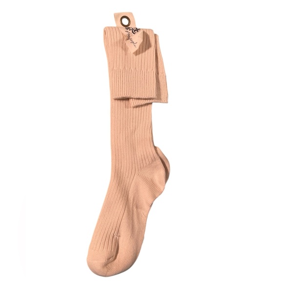 Free People Women’s Super Scrunch Solid Socks Ivory - Picture 6 of 7